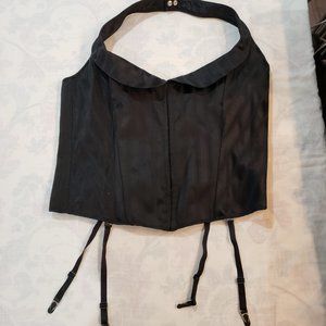 Black Halter Corset